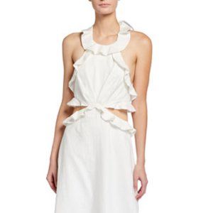 Zimmerman The Lovestruck Tie-Back Mini Dress